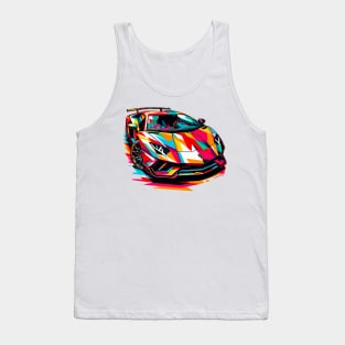 Lamborghini Aventador Tank Top